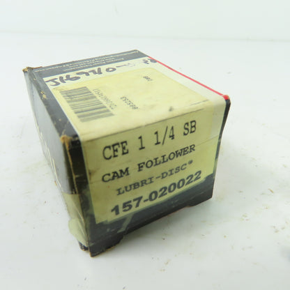 McGill CFE 1 1/4 SB Eccentric Camrol Cam Follower Lubri-Disc 1-1/4" OD NEW