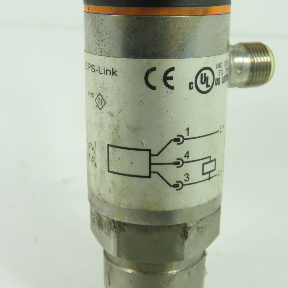 ifm electronic PN5204 Electronic Pressure Sensor 1/4 NPT 18-36VDC