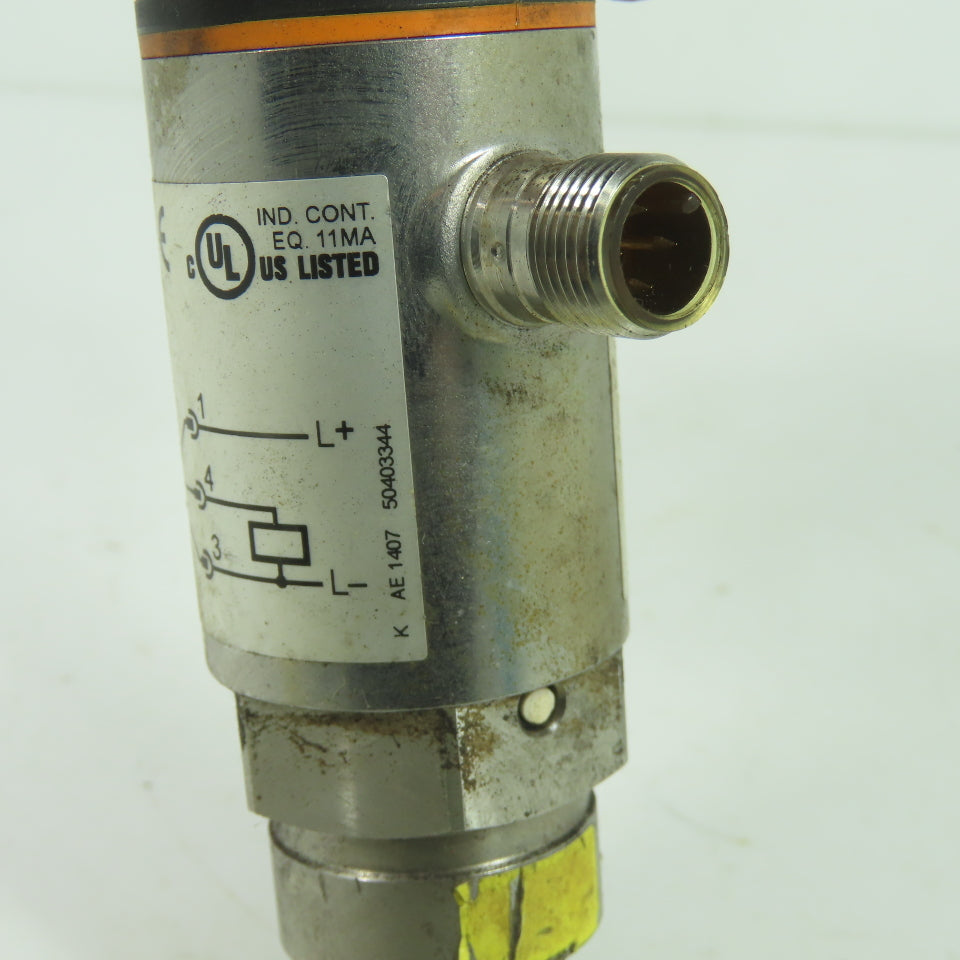ifm electronic PN5204 Electronic Pressure Sensor 1/4 NPT 18-36VDC