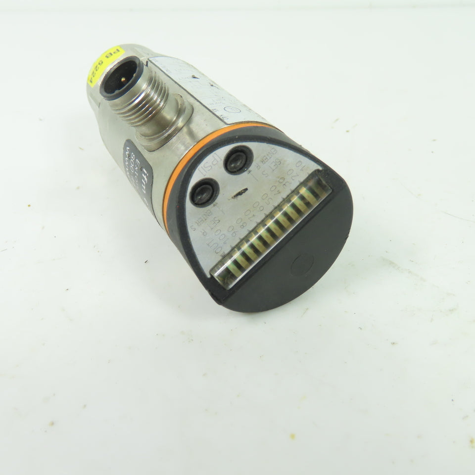 IFM PB5224 Electronic Pressure Sensor 5-100 PSI 1/4 NPT 18-30VDC