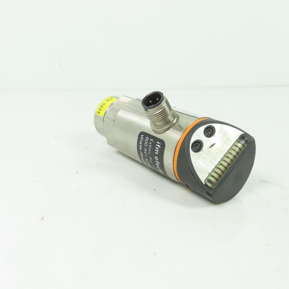 IFM PB5224 Electronic Pressure Sensor 5-100 PSI 1/4 NPT 18-30VDC