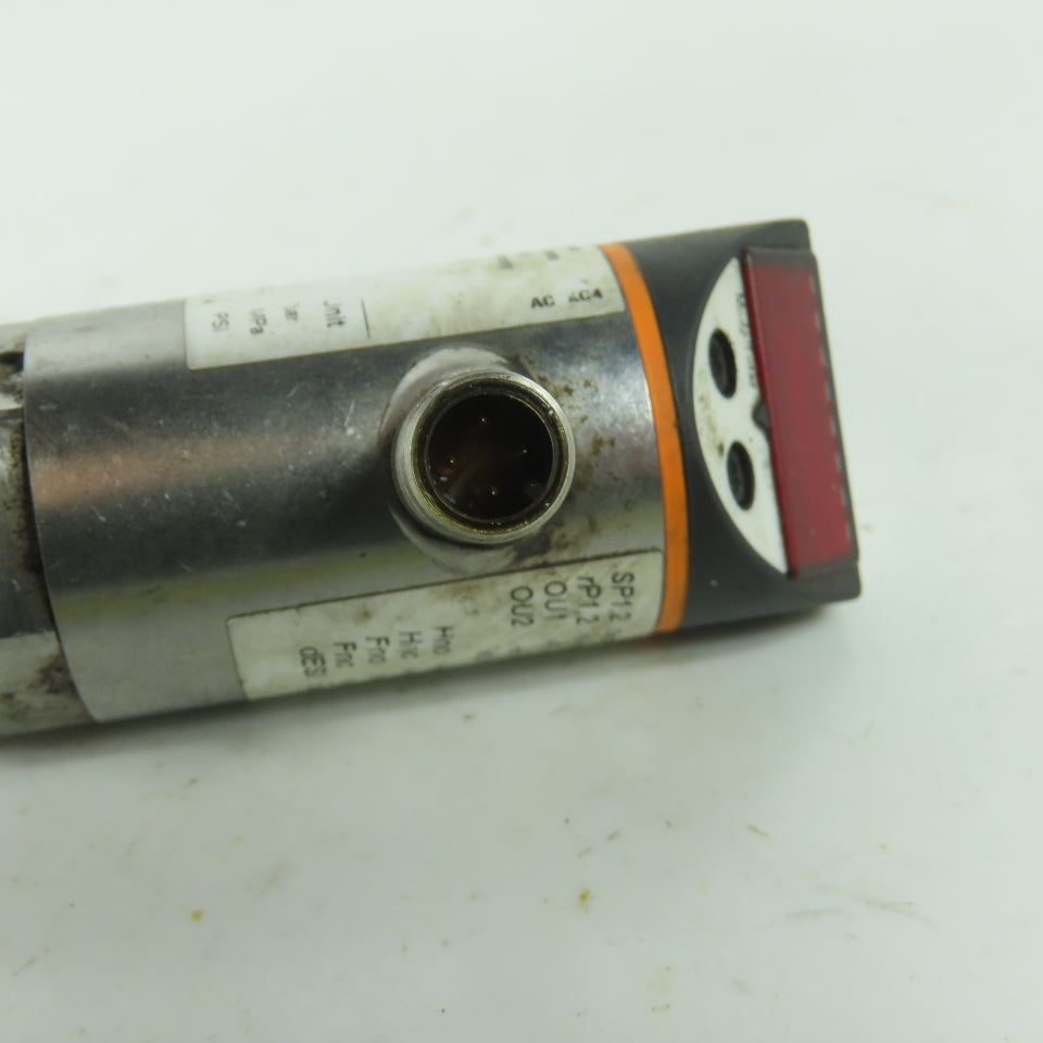 IFM PN7204 Electronic Pressure Sensor -14 to 145 PSI 18-36VDC