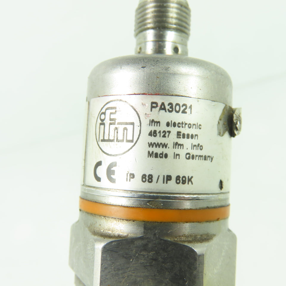 IFM PA3021 Electronic Pressure Sensor G 1/4 9.6-32VDC