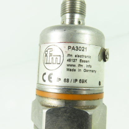 IFM PA3021 Electronic Pressure Sensor G 1/4 9.6-32VDC