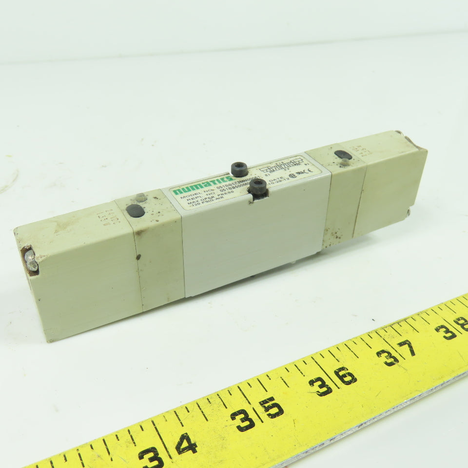 Numatics 051BB5Z2MN00061 Solenoid Air Valve 24VDC 1.35W 120 PSIG
