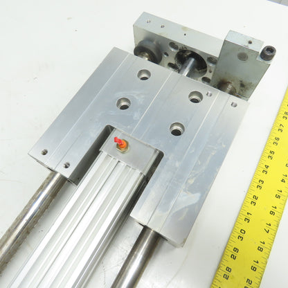 PHD SLB86 X 450 -G0-J8-L Linear Pneumatic Slide Cylinder 450mm Stroke