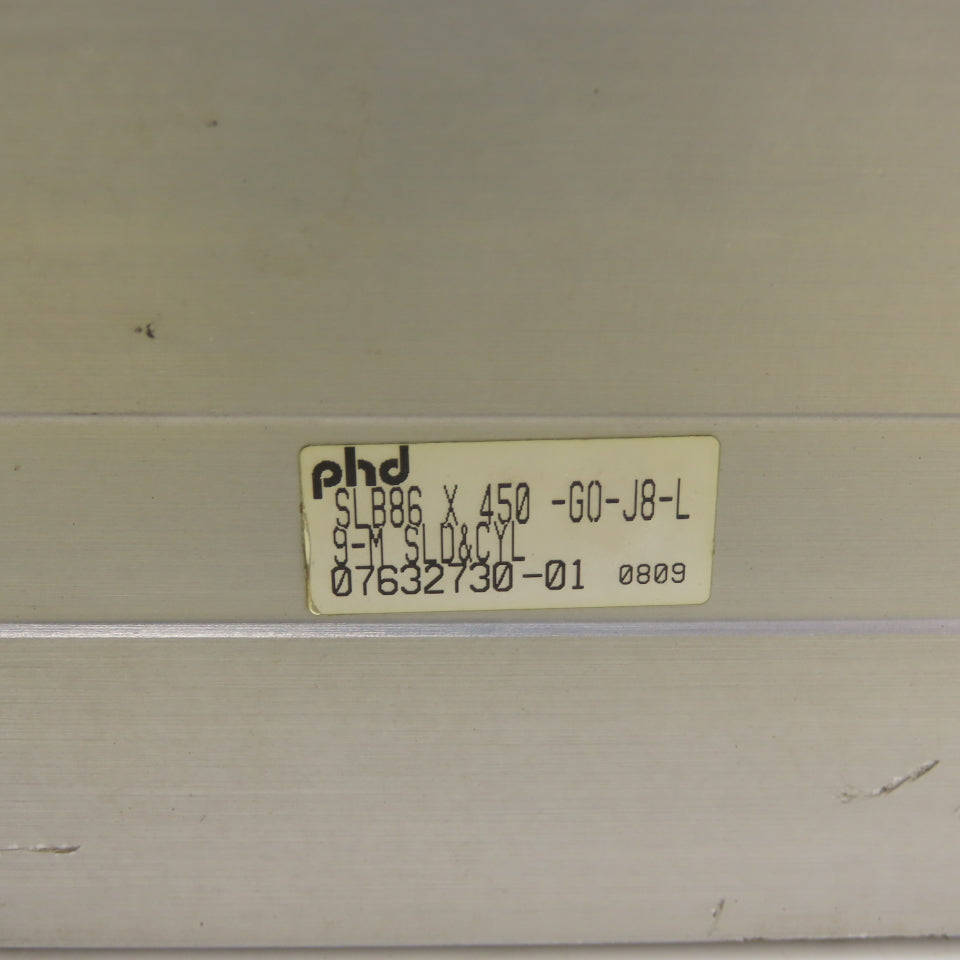 PHD SLB86 X 450 -G0-J8-L Linear Pneumatic Slide Cylinder 450mm Stroke