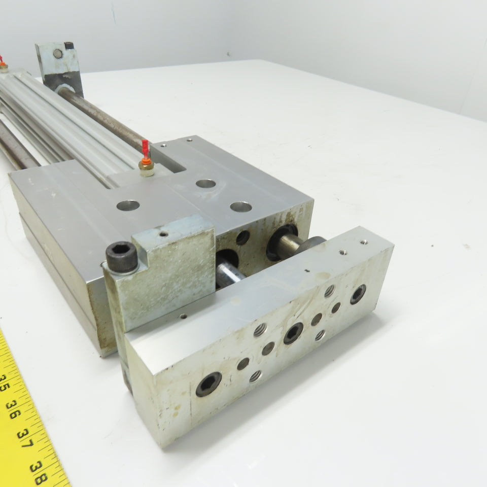PHD SLB86 X 450 -G0-J8-L Linear Pneumatic Slide Cylinder 450mm Stroke