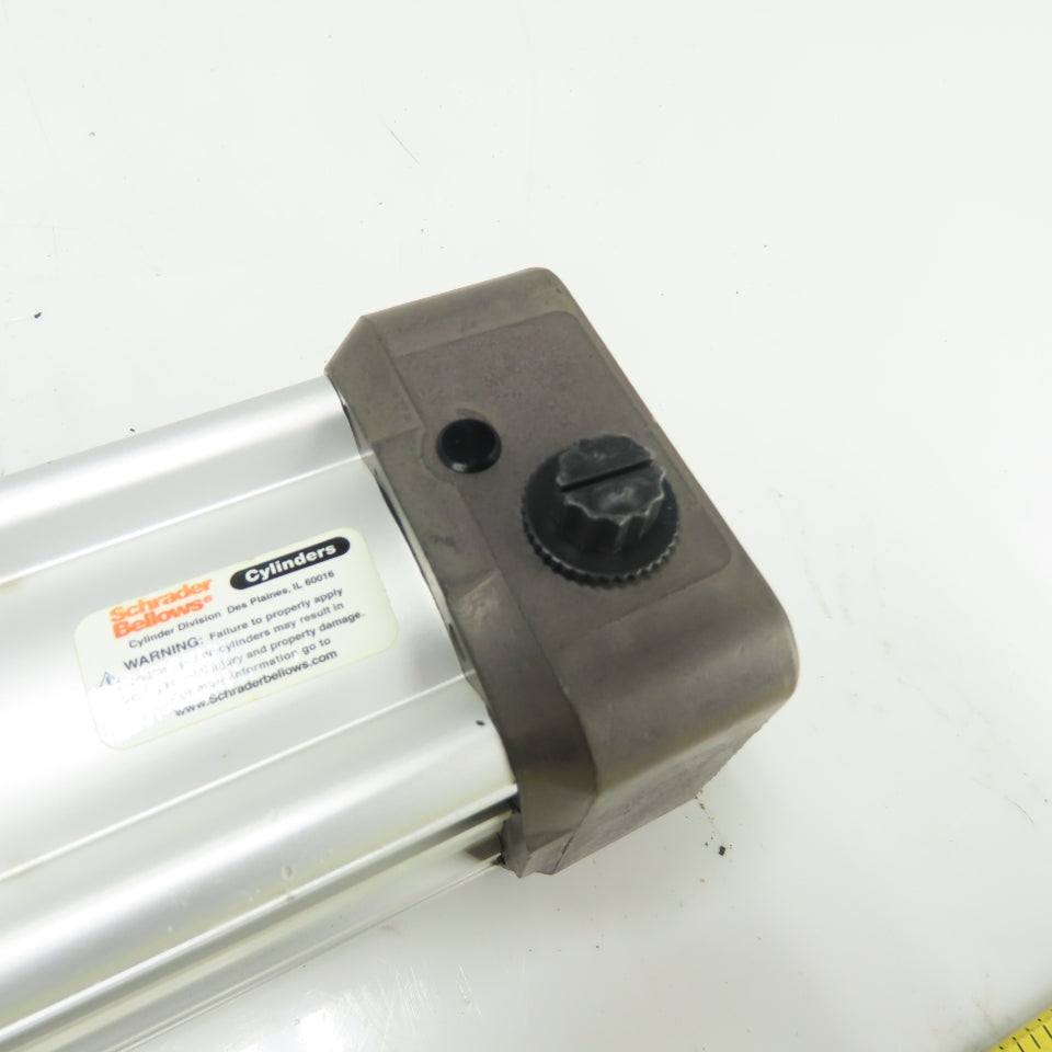 Schrader Bellows P1D5S063MCE0325F1NNN Pneumatic Cylinder 10 Bar 12" Stroke