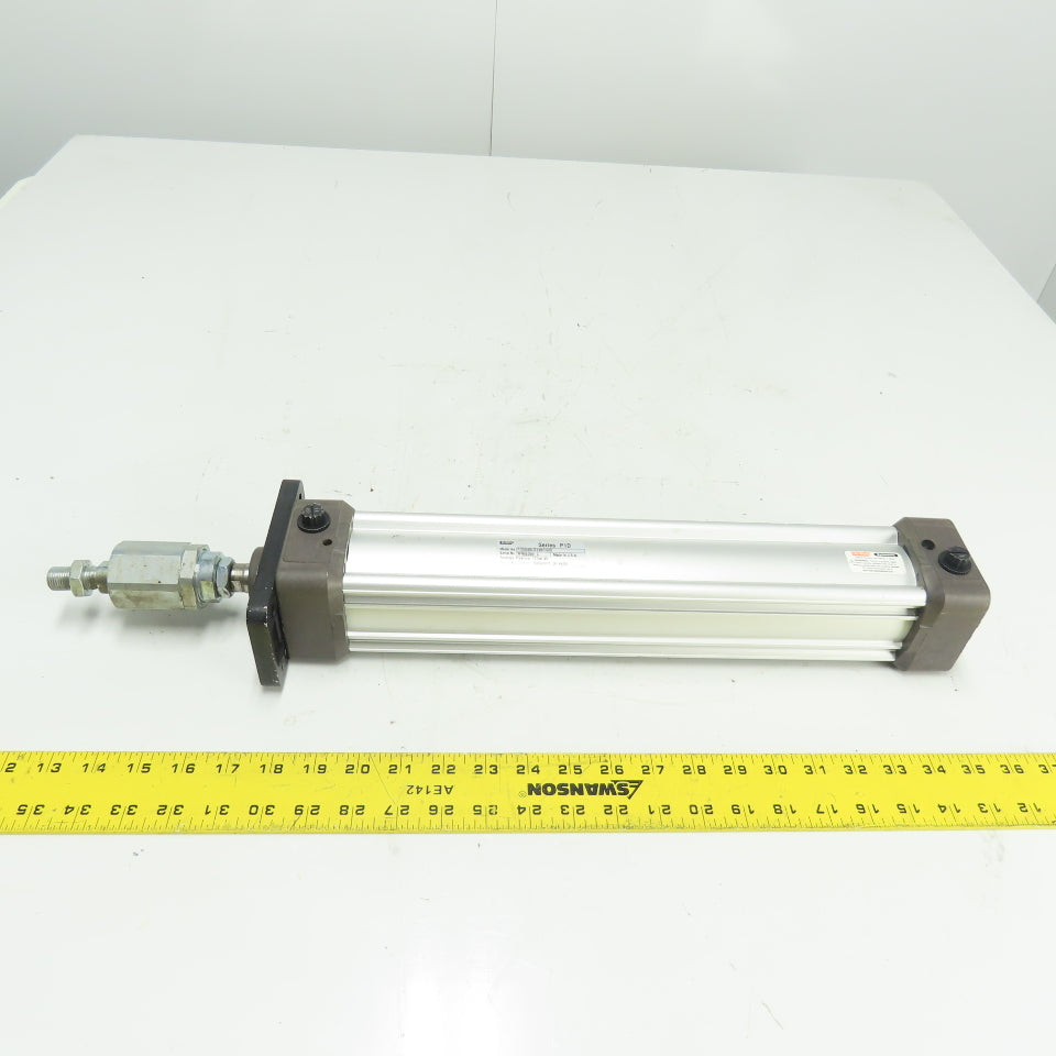 Schrader Bellows P1D5S063MCE0325F1NNN Pneumatic Cylinder 10 Bar 12" Stroke