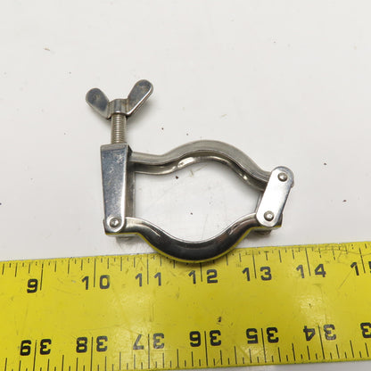 2" Stainless Steel Double Hinge Tri-Clamp Sanitary Fitting Quick Clamp Lot Of 11