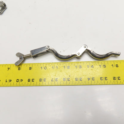 2" Stainless Steel Double Hinge Tri-Clamp Sanitary Fitting Quick Clamp Lot Of 11