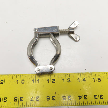 2" Stainless Steel Double Hinge Tri-Clamp Sanitary Fitting Quick Clamp Lot Of 11