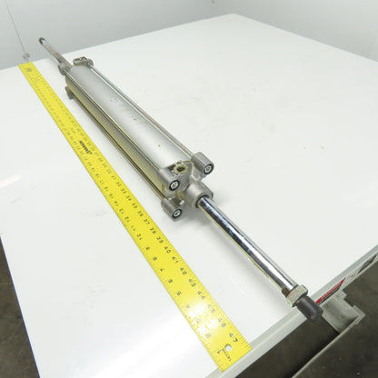 SMC C96SDB80-500CW Double Acting Air Cylinder 145 PSI Max 500mm Stroke 80mm Bore