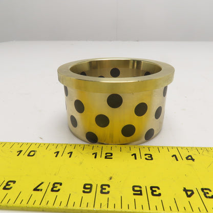 75mm ID x 85mm OD Self Lubricating Graphite Wear Bearing 50mm Tall