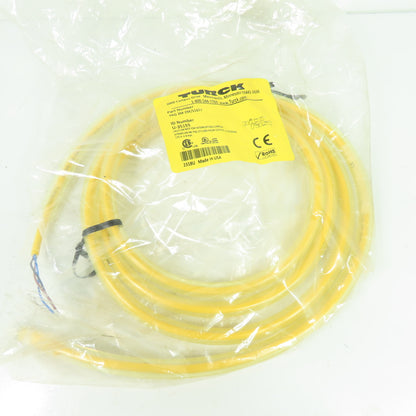 Turck U-35193 PKG 3M-2M/S1077 Pico Fast Cordset Cable 125V 4A 3-Pin Female