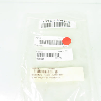 Lumberg RST 3-RKMwv 3-224/0,6 M 3-Pin Male3-Pin Right Angle Female Cordset Cable