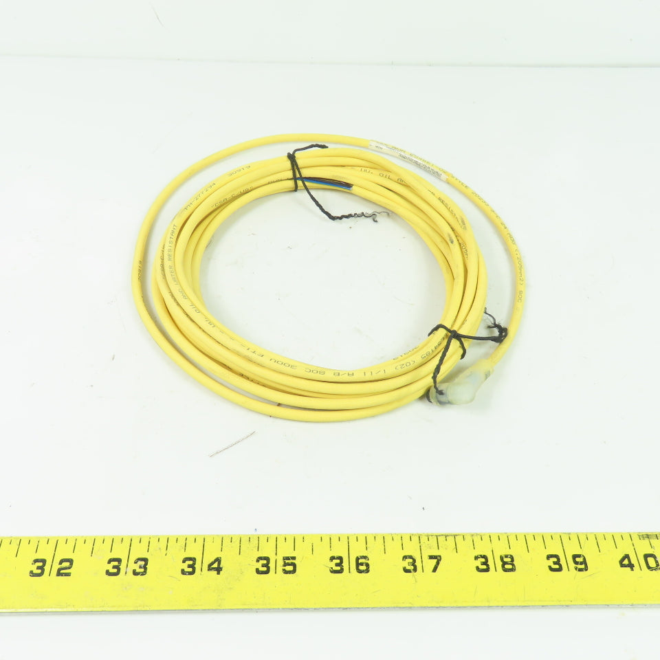 Allen-Bradley 889P-W3UB-5 4A 30VAC/VDC 3-Pin Right Angle Cordset Cable ...