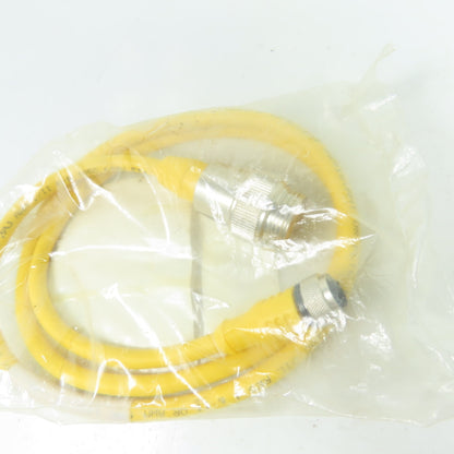 Turck RKC 4.4T-1-RSM 40 Mini Extension Cordset 250V 4A U5300-20 NEW