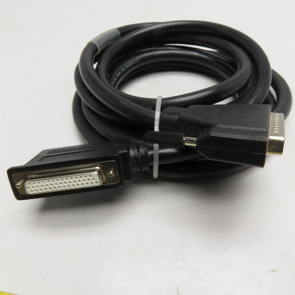 Molded HD44 D-Sub Male Female 90° Cable Assembly 10'