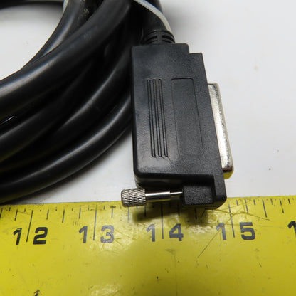 Molded HD44 D-Sub Male Female 90° Cable Assembly 10'
