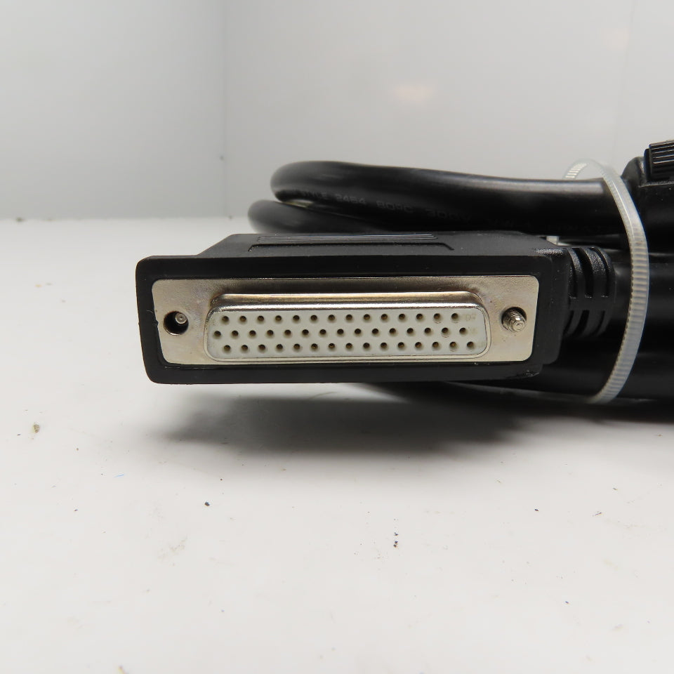 Molded HD44 D-Sub Male Female 90° Cable Assembly 10'