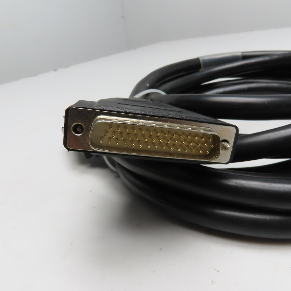 Molded HD44 D-Sub Male Female 90° Cable Assembly 10'