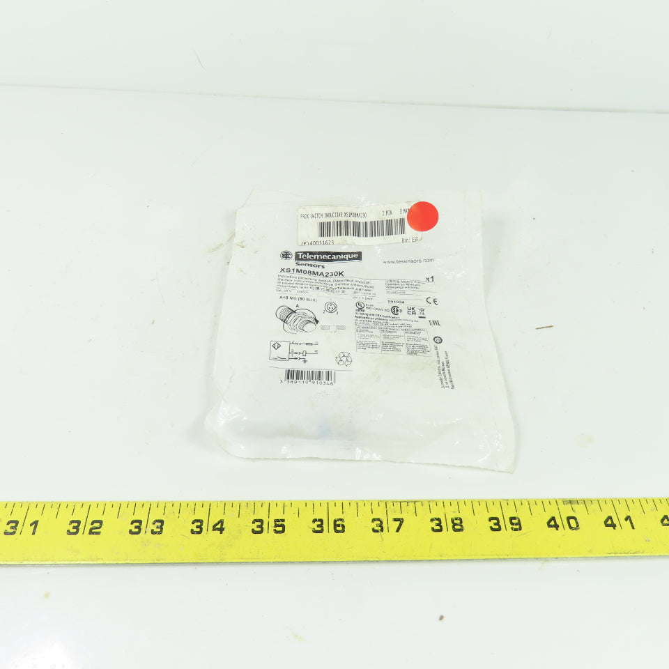 Telemecanique XS1M08MA230K Inductive Proximity Sensor 24-240V AC/DC M8 Sn 1.5mm