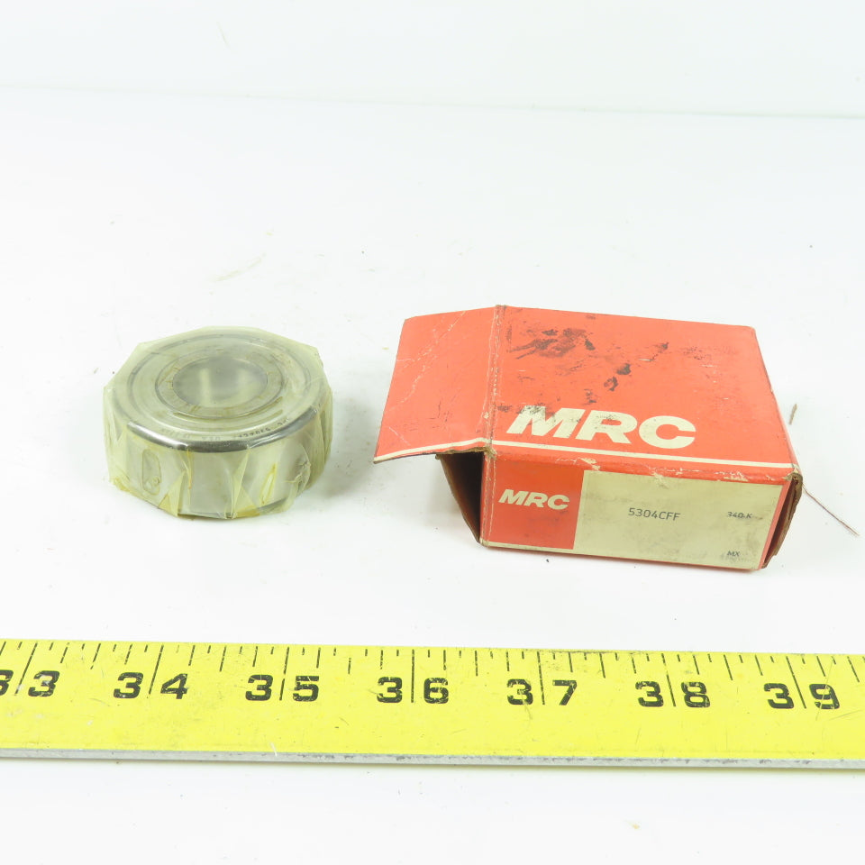 MRC 5304CFF Double Row Angular Contact Ball Bearing 52mm OD x 20mm Bore