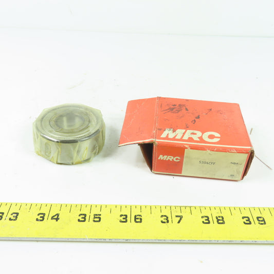 MRC 5304CFF Double Row Angular Contact Ball Bearing 52mm OD x 20mm Bore