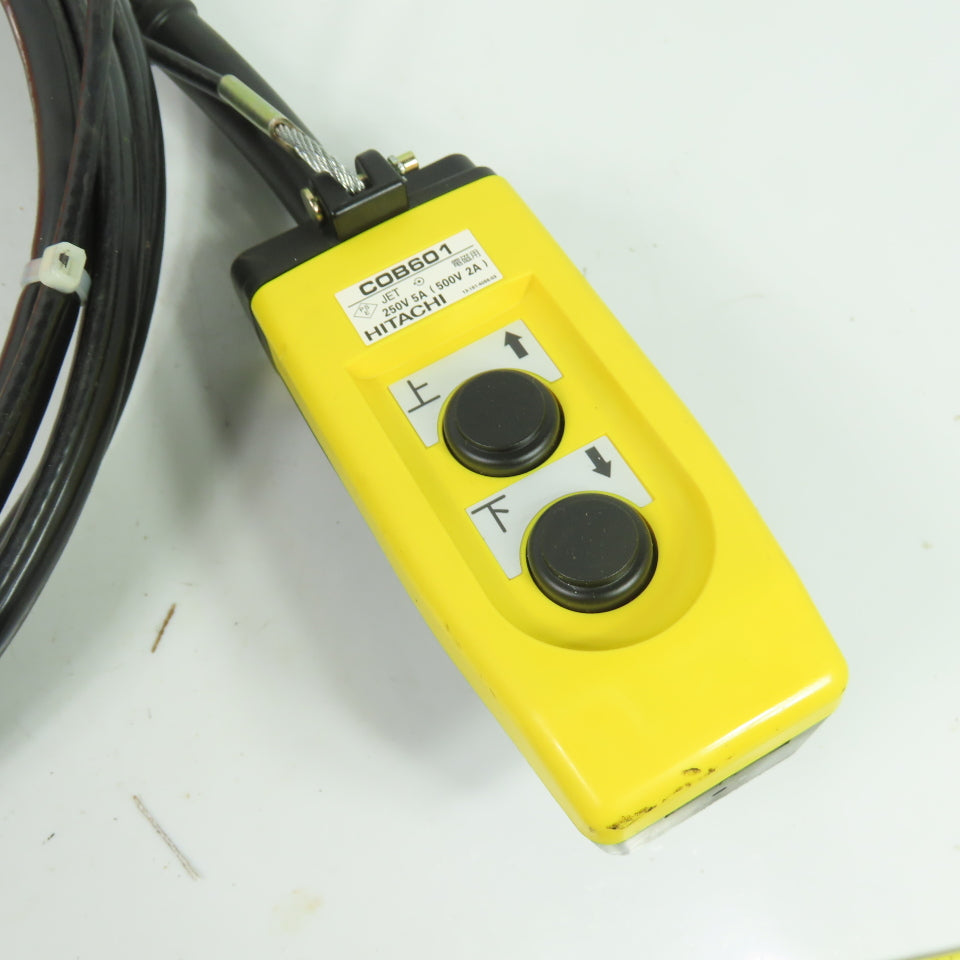 Hitachi COB601 2-Button Hoist Pendant Control Station 250V 5A NEW