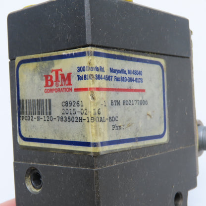 PD217700G Pneumatic Power Clamp with Turck Proximity Sensor 120° Open