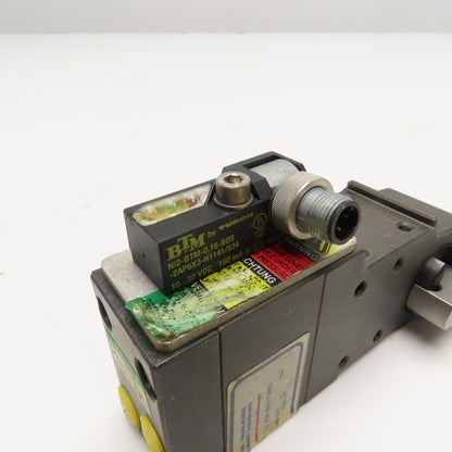 PD217700G Pneumatic Power Clamp with Turck Proximity Sensor 120° Open