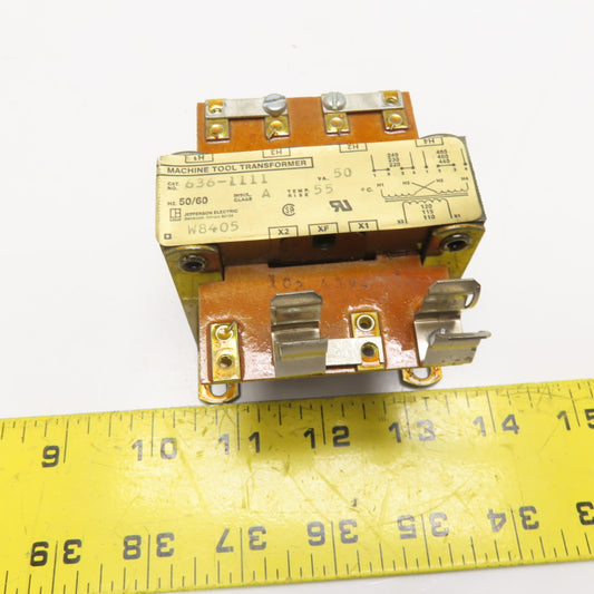 Jefferson Electric 636-1111 50VA Control Transformer 240/480V to 120V