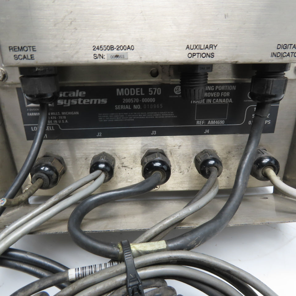 GSE 200570-00000 570 Scale Systems Digital Weighing Indicator