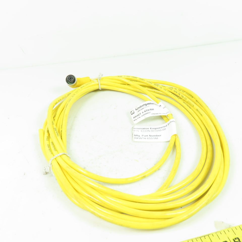 Lumberg Automation 600000432 RKWT 4-633/5M Single Ended Cordset 5m NEW