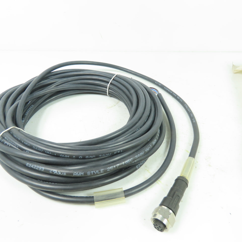 Schmersal 103001389 A-K8P-M12-S-G-10M-BK-1-X-A-4-69 8-Pin Female Connector Cable