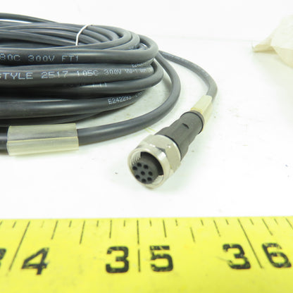 Schmersal 103001389 A-K8P-M12-S-G-10M-BK-1-X-A-4-69 8-Pin Female Connector Cable
