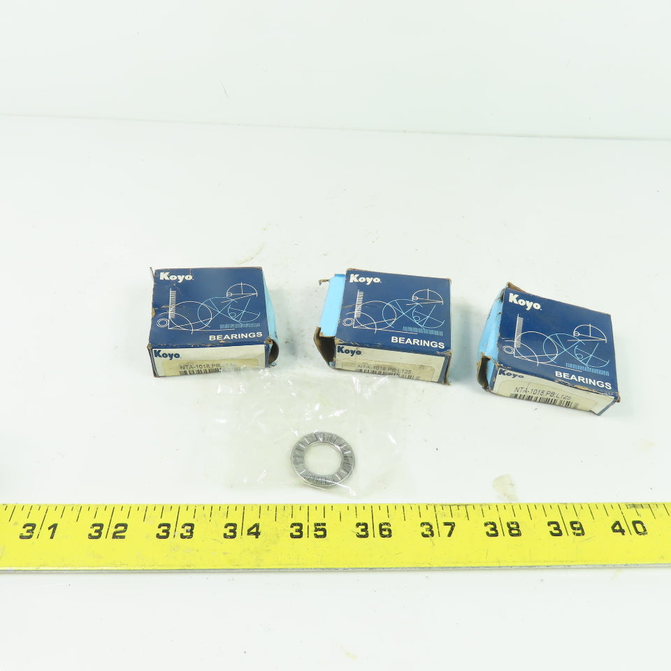 Koyo NTA-1018 Needle Roller Thrust Bearing Lot Of 3