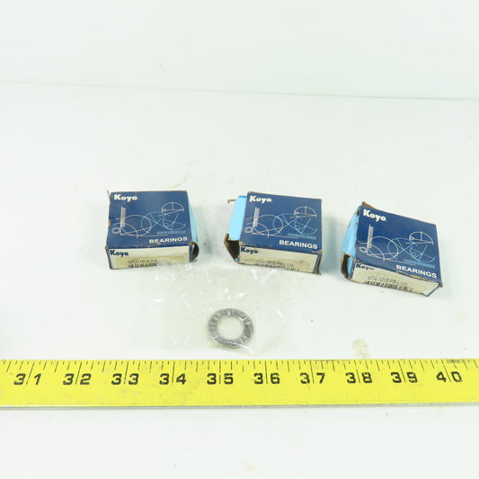Koyo NTA-1018 Needle Roller Thrust Bearing Lot Of 3