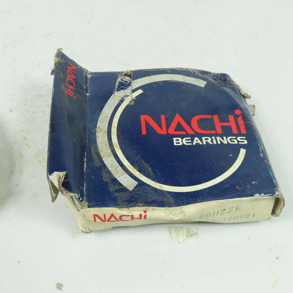 Nachi 6011ZZE Double Shielded Deep Groove Ball Bearing 90mm OD 55mm Bore NEW