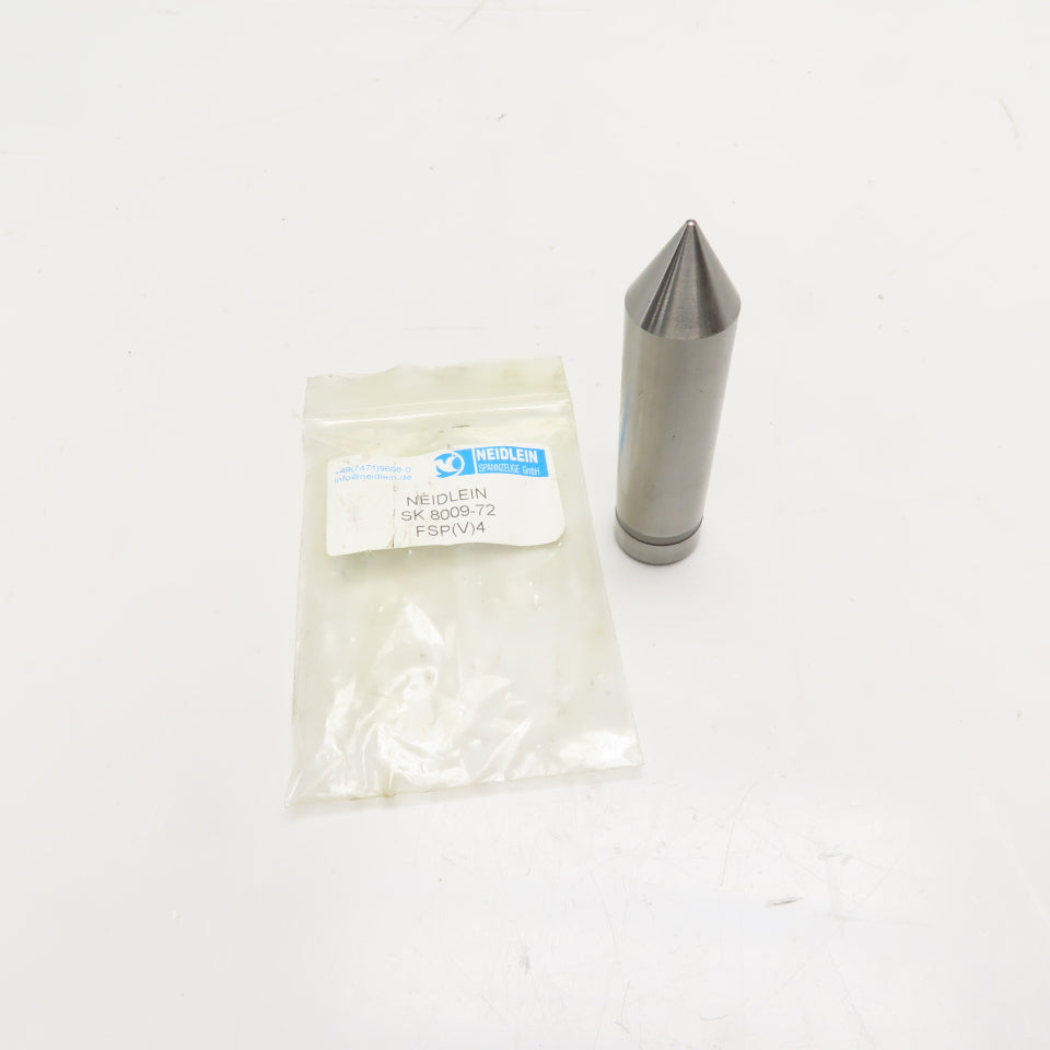 Neidlein SK 8009-72 20mm x 85mm Straight Shank Dead Center