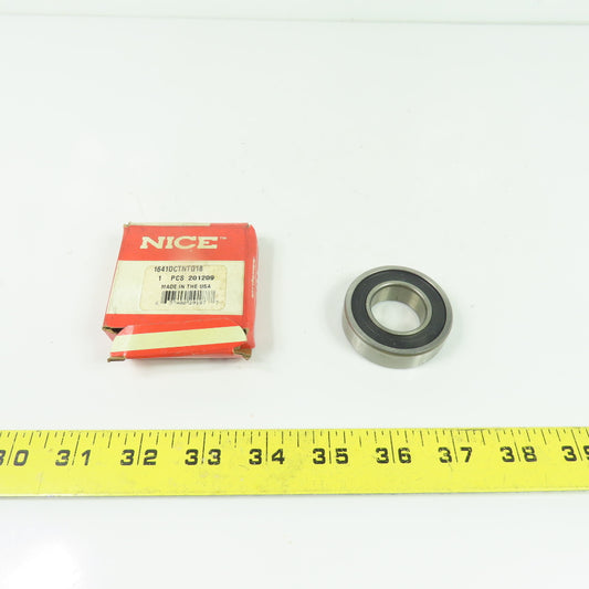 Nice Bearing 1641DCTNTG18 Radial Ball Bearing 1" Bore 2" OD 0.5625" Width NEW