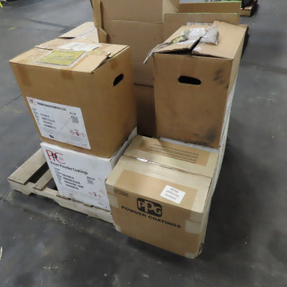 Prism Powder Misc. Lot Yellow Black Grey Bulk Powder Coating Colorant 330Lbs