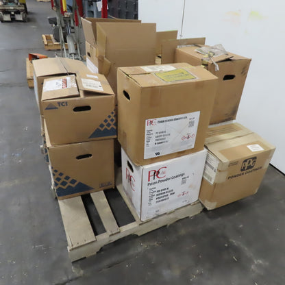 Prism Powder Misc. Lot Yellow Black Grey Bulk Powder Coating Colorant 330Lbs