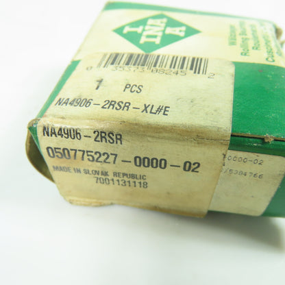 INA NA4906-2RSR-XL Needle Roller Bearing with Inner Ring 47mm OD x 37mm Bore NEW