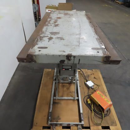 44" x 18" Scissor Lift Table 120V 1Ph Tested To 2200Lbs. 6"-43" Lift