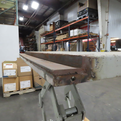 44" x 18" Scissor Lift Table 120V 1Ph Tested To 2200Lbs. 6"-43" Lift