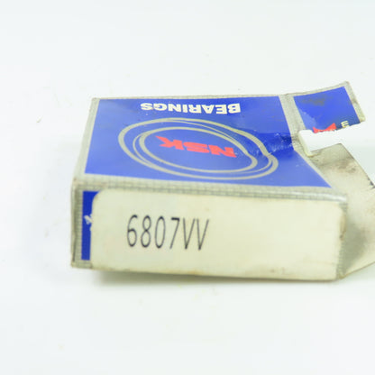 NSK 6807VV Single Row Deep Groove Ball Bearing 47mm OD 35mm Bore NEW