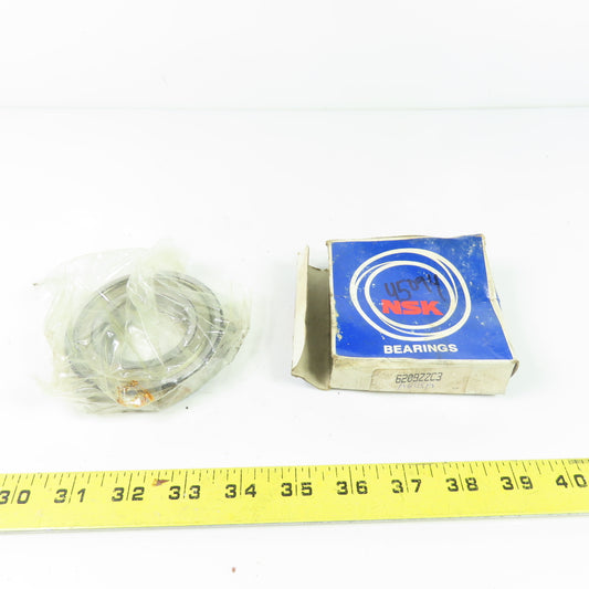 NSK 6209ZZC3 Deep Groove Ball Bearing ZZ C3 85mm OD 45mm Bore NEW